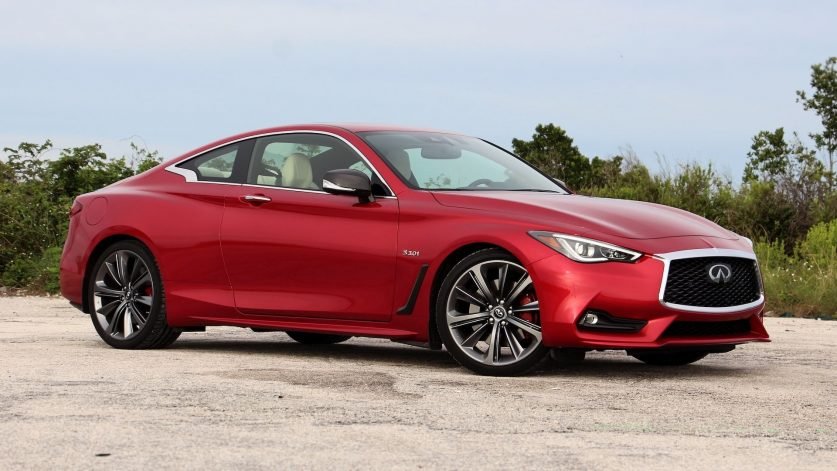 infiniti q60 red sport