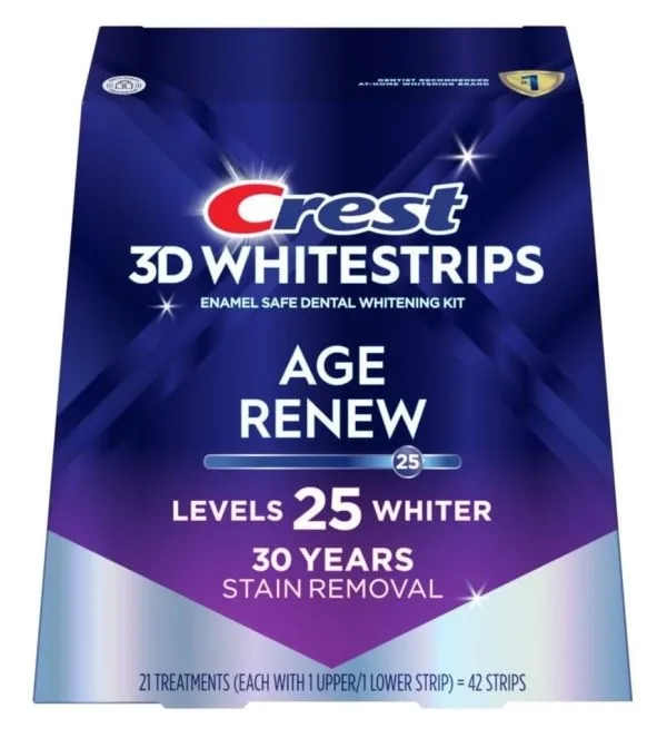 whitening strips crest 3d white