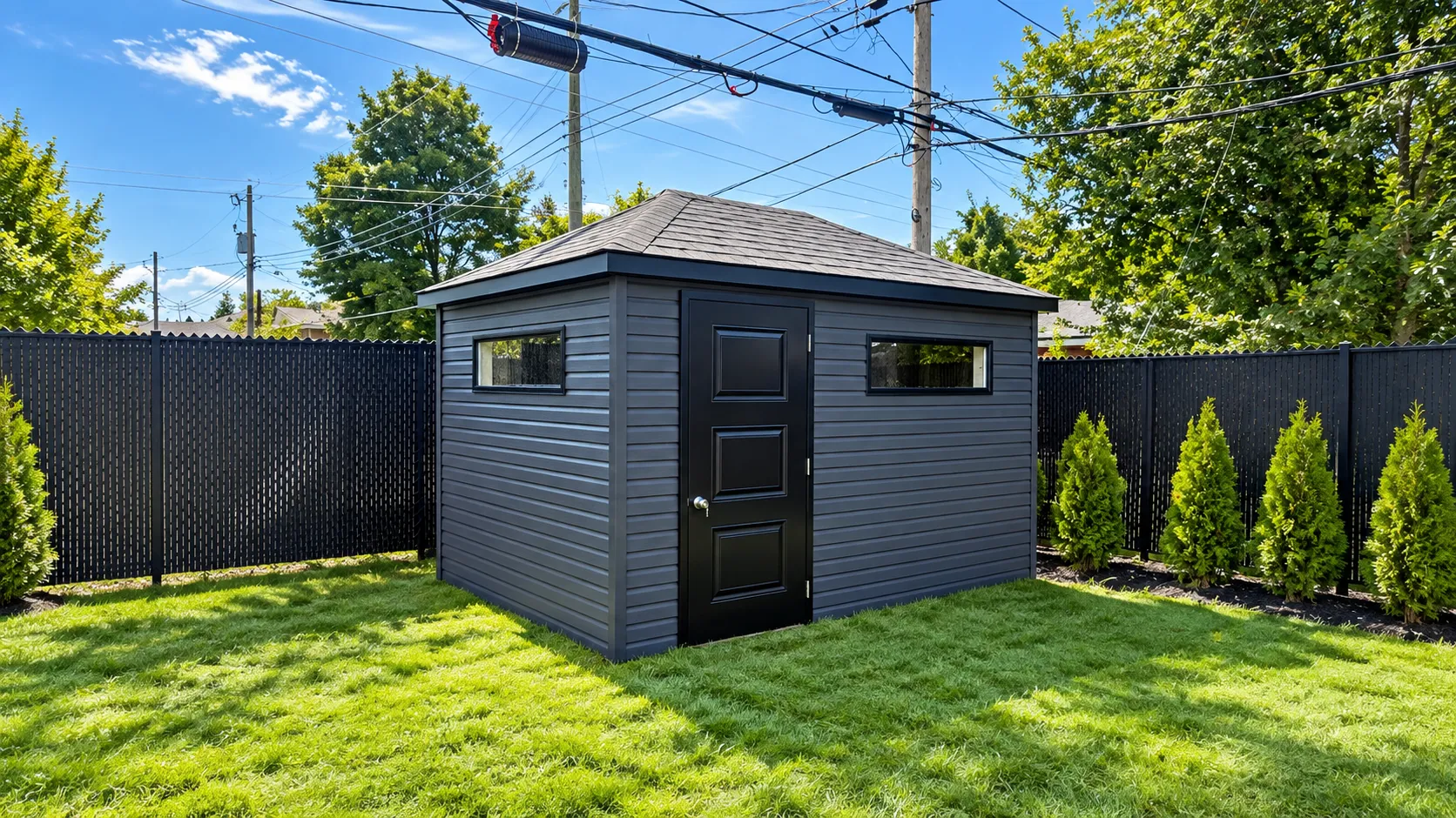 Cabanons Modèle Pentagone de Luxe